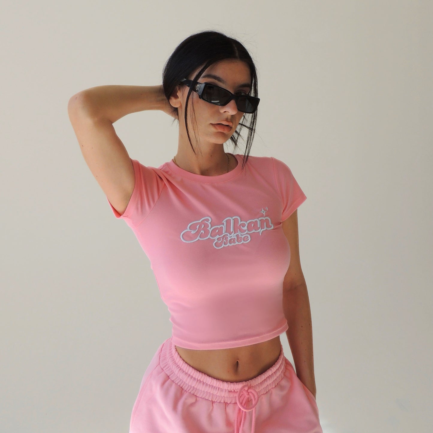 Balkan Babe Shirt Pink
