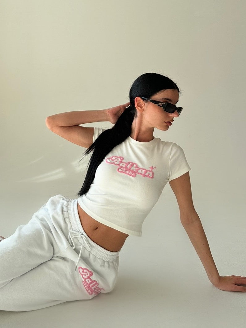 Balkan Babe Shirt Weiß