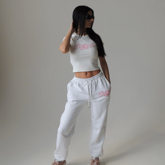 Balkan Babe Set Weiß