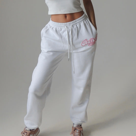 Balkan Babe Jogginghose Weiß